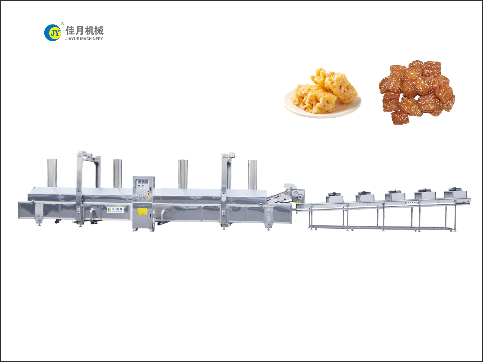 餻(gao)點類(lei)油(you)炸生産線(xian)