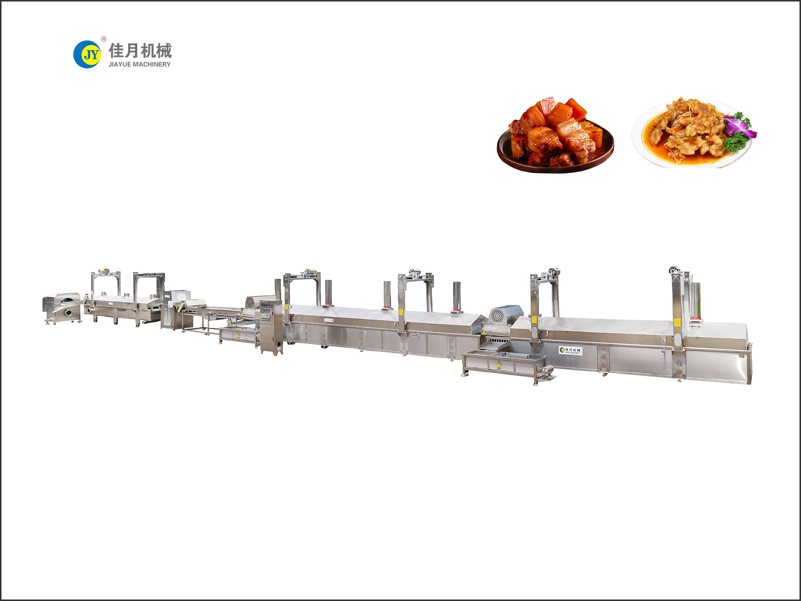 紅(hong)燒(shao)肉(rou)連(lian)續(xu)生(sheng)産線