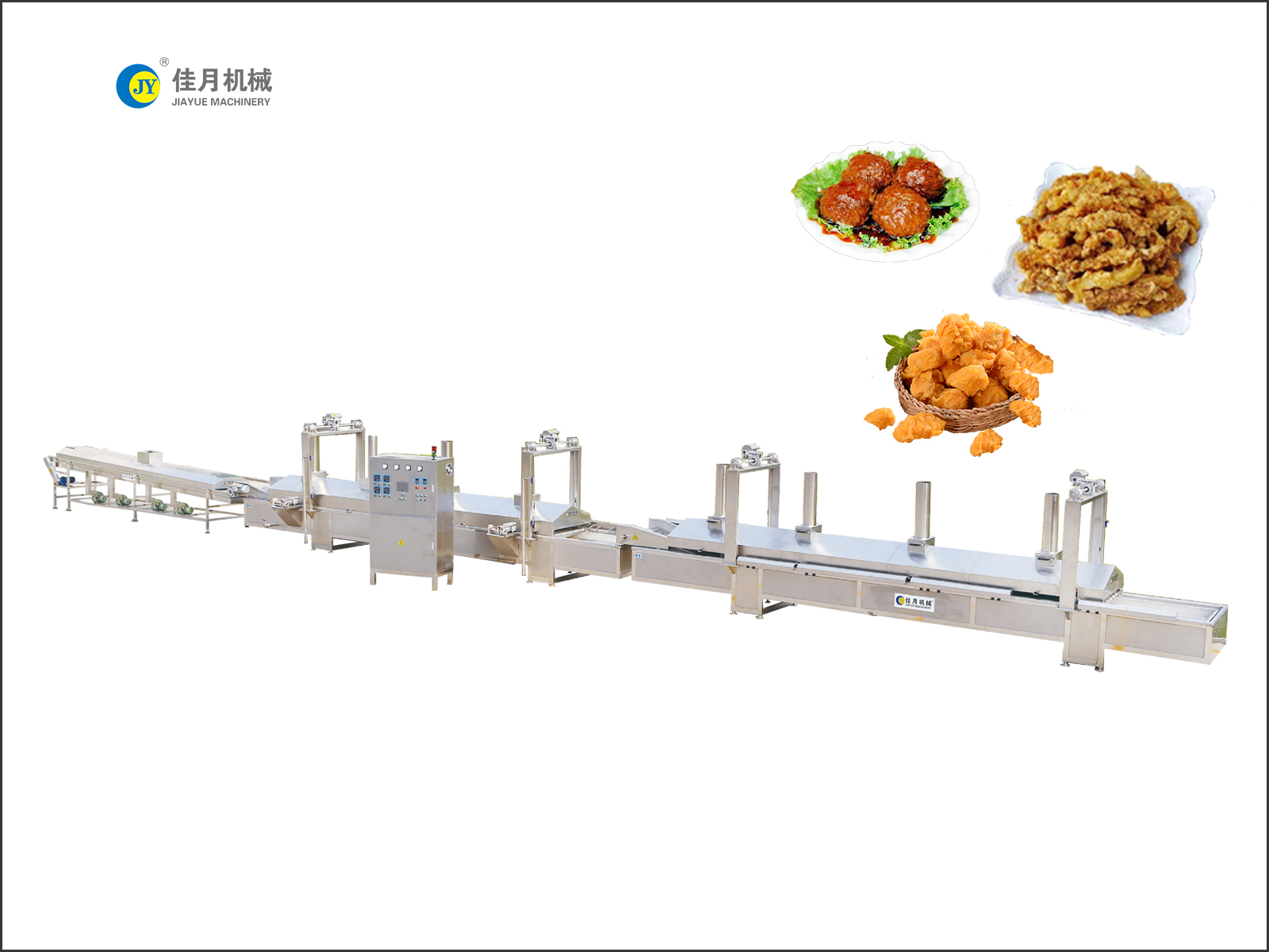 調(diao)理(li)類油(you)炸生産線